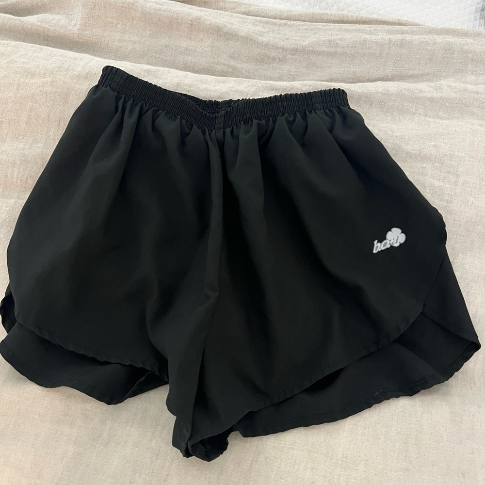 Black boa shorts kids size small